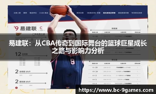 易建联：从CBA传奇到国际舞台的篮球巨星成长之路与影响力分析